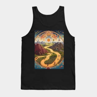 Explore the Cultural Depth: Australian Aboriginal Art and Unique Visual Traditions Tank Top